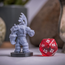 Picture of print of Orc Guard Variant 1 Miniature