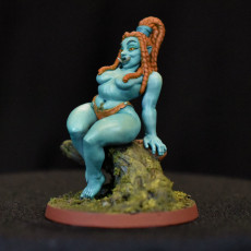 Picture of print of Grozna - Ogre Marauder Beauty (Fantasy Pinup)