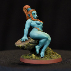 Picture of print of Grozna - Ogre Marauder Beauty (Fantasy Pinup)