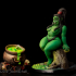 Grozna - Ogre Marauder Beauty (Fantasy Pinup) print image