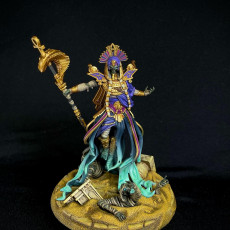 Picture of print of The God King - Undead Version