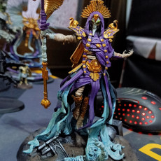 Picture of print of The God King - Undead Version