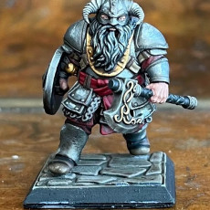 Picture of print of Ralgin, Dwarf Fighter