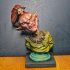 Goblin Topknot Bust [Pre-Supported] print image