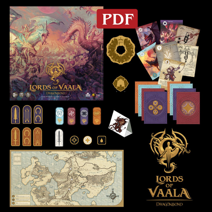 Print & Play - Lords Of Vaala - Core Game's Cover