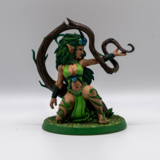 Picture of print of PRE-SUPPORTED Dryad - 32mm - DnD