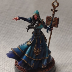 Picture of print of Kythaela, Elven Wizard
