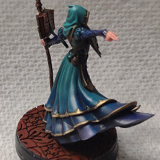 Picture of print of Kythaela, Elven Wizard