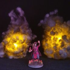 Picture of print of Fire Mage - Drago Zhurong - DARK WIZARDS - MASTERS OF DUNGEONS QUEST
