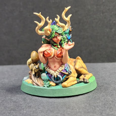 Picture of print of Kunara, the Dryad Beauty (4 Versions)