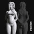 Sub Series 88 - Naked & Bound Pregnant Female Highborn Elf Prisoner Slave image
