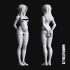 Sub Series 88 - Naked & Bound Pregnant Female Highborn Elf Prisoner Slave image