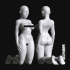 Sub Series 99b - Naked & Kneeling Female Prisoner Slave image