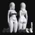 Sub Series 100a - Naked & Kneeling Female Prisoner Slave image