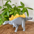 Nachosaurus Snack Dish / Stegosaurus Dinosaur image