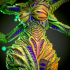 Mantis, insectoid blade dancer 3d print figurine image