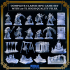 20 miniatures - complete RPG ice expansion game - FREEZING DARKNESS - Premium Package - MASTER OF DUNGEONS QUEST image