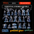 26 miniatures - COMPLETE ENEMIES RPG SET - MASTERS OF DUNGEONS QUEST - Premium Package image