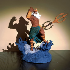 Picture of print of Poseidon, God of the Sea