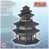 Four-stories pagoda 1 - Asia Terrain Clash of Katanas Tabletop RPG terrain China Korea image