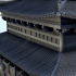 Two-stories palace with double-stairs 3 - Asia Terrain Clash of Katanas Tabletop RPG terrain China Korea image