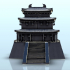 Two-stories palace with double-stairs 3 - Asia Terrain Clash of Katanas Tabletop RPG terrain China Korea image