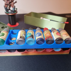 Picture of print of Stackable paint trays, display trays and utility trays