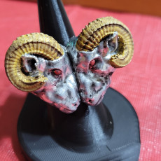 Picture of print of Ring of the Ram - Puzzles and Props Volume 2 FREE STL