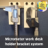 Mitutoyo Micrometer work desk holder for work desk bracket system image