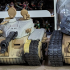 Queen Tiger Main Battle Tank print image