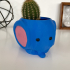 Cute Elephant Planter / No Supports image