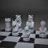 Medieval chess set image