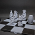 Moai chess set image
