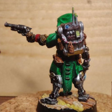 Picture of print of Scavenger Ranger Painting Guide + Model